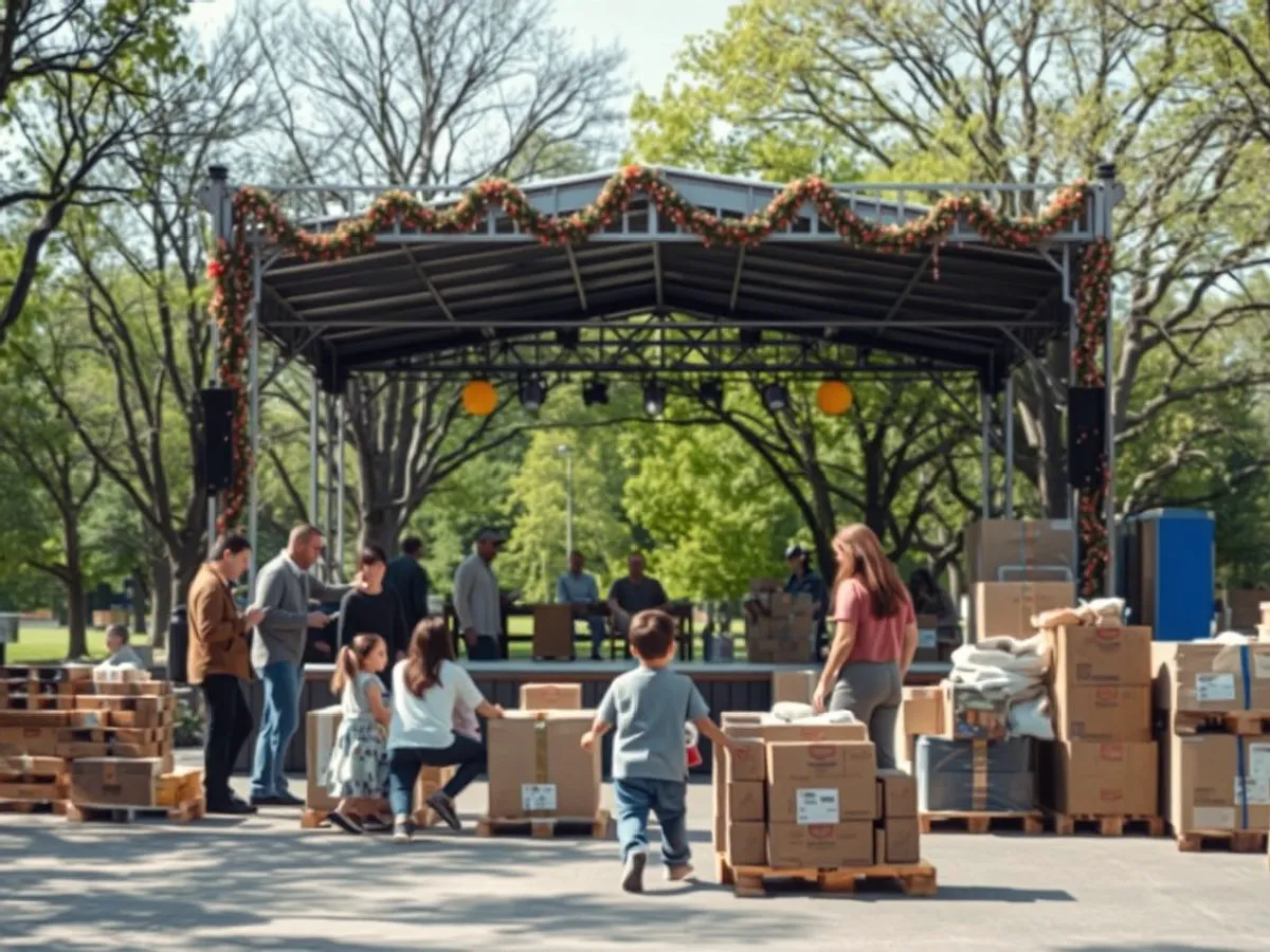 志胜社区活动场景，居民参与活动